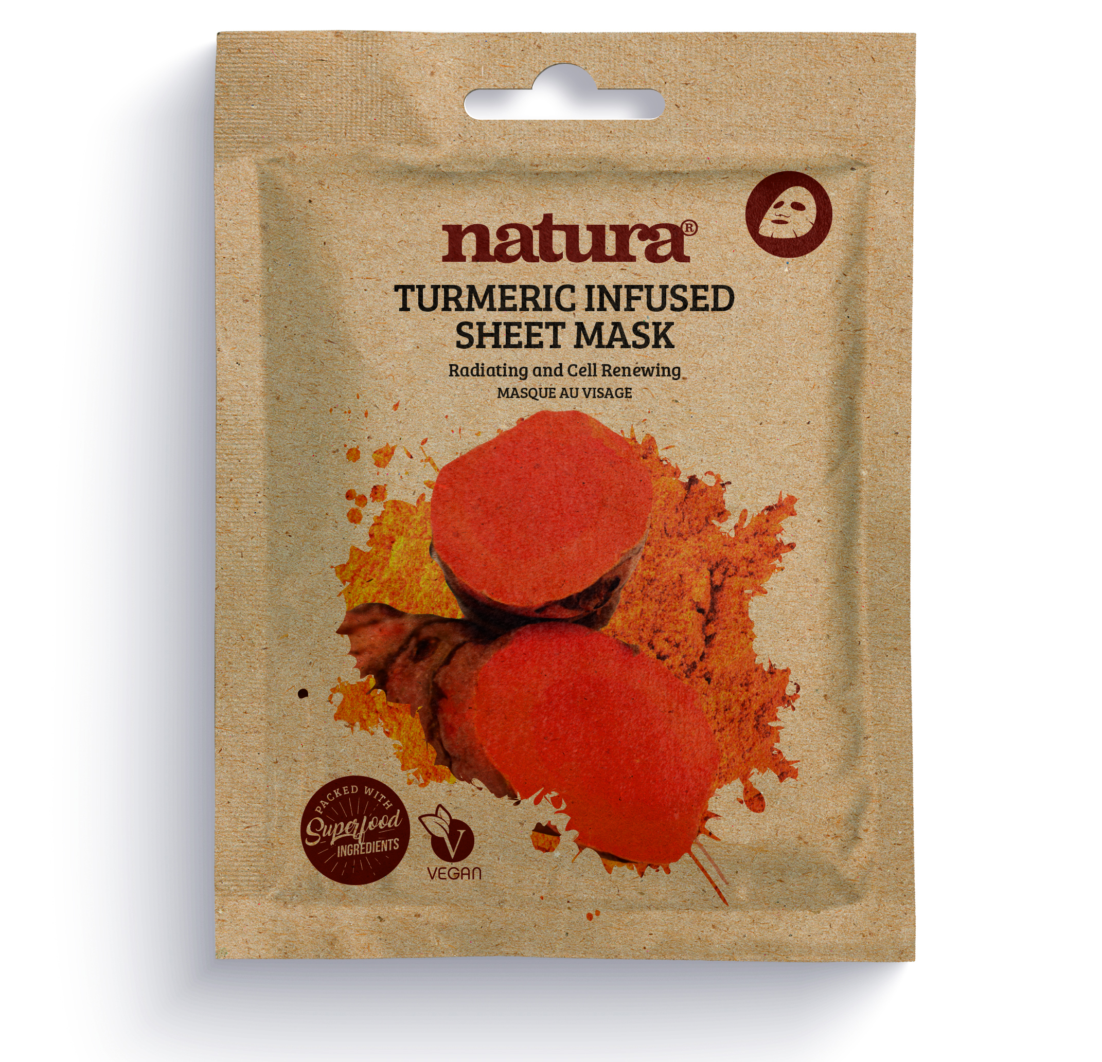 natura Turmeric Sheet Mask 