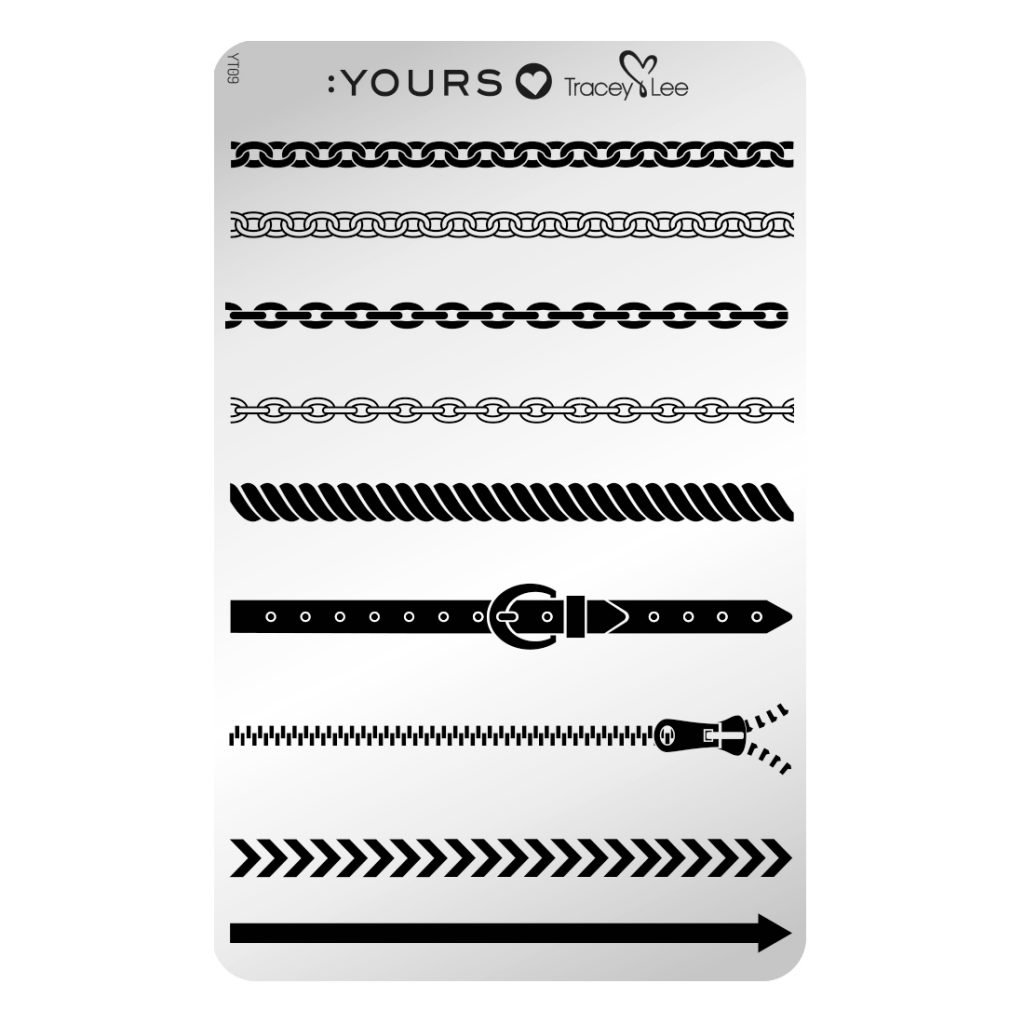 :Yours Nail Stamping Plate The Line Up