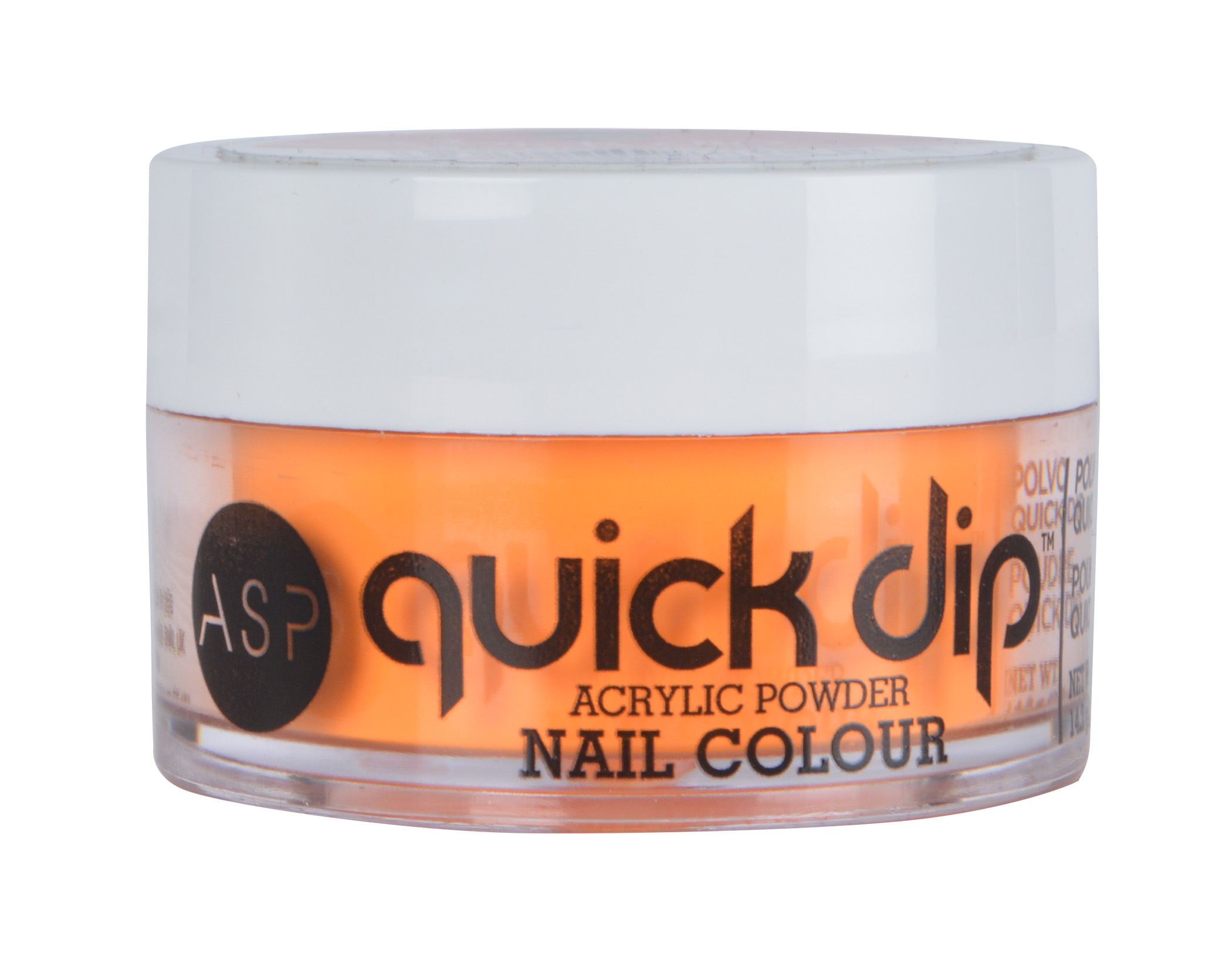 ASP Neon POP Quick-Dip Acrylic Powder Pop Orange Disco