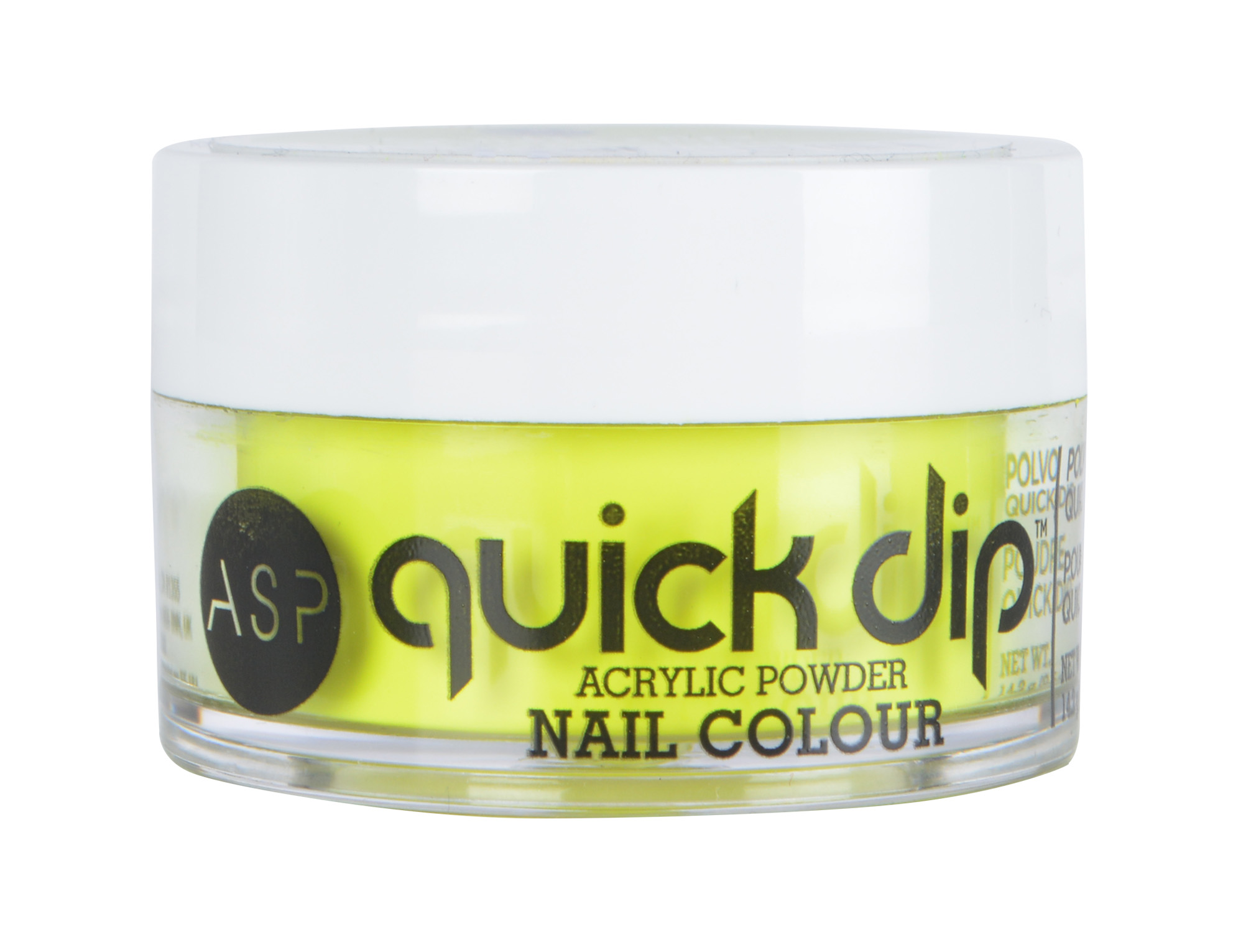 ASP Neon POP Quick-Dip Acrylic Powder Electrifying Yellow