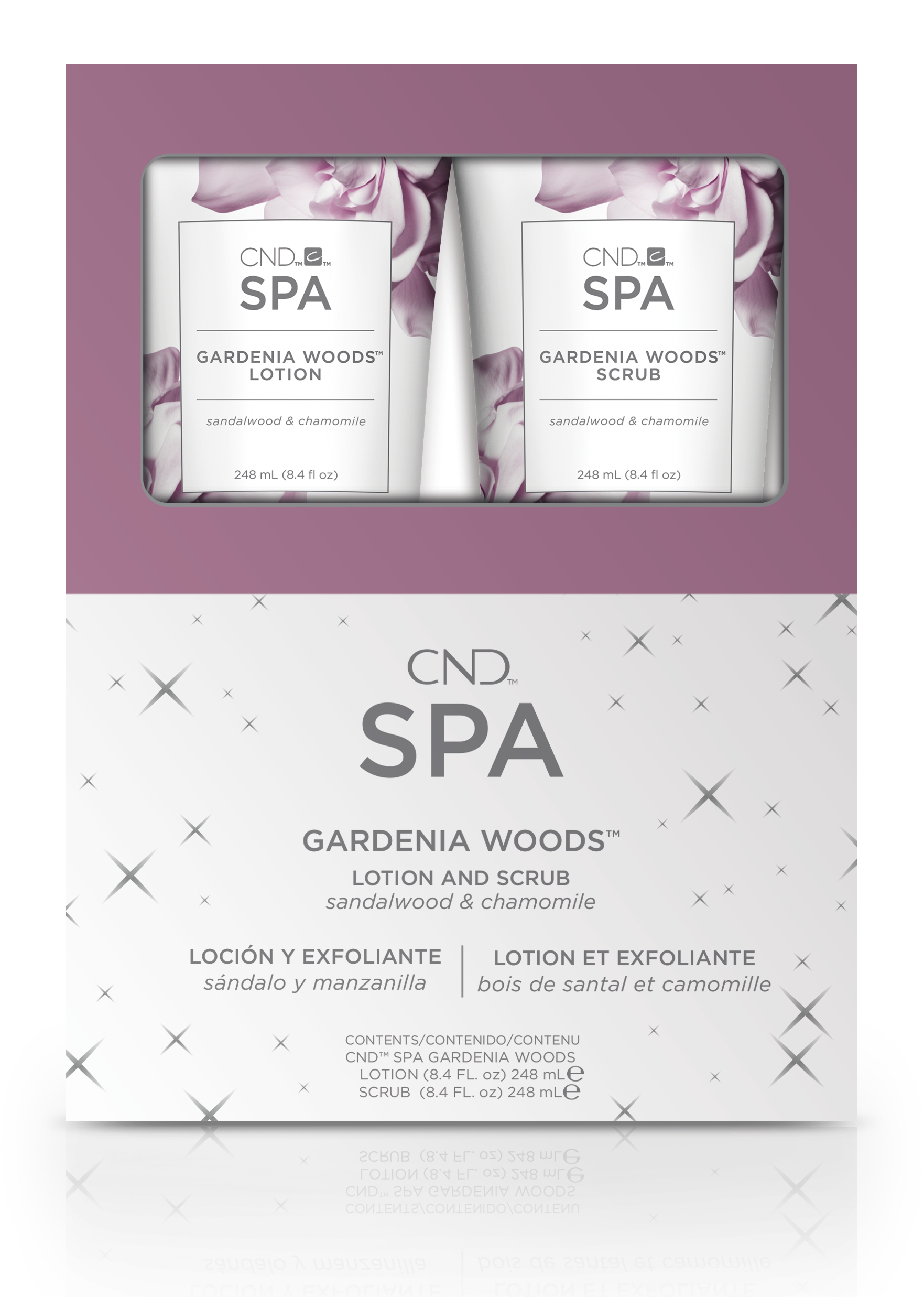 CND Spa Gardenia Woods Duo Set 