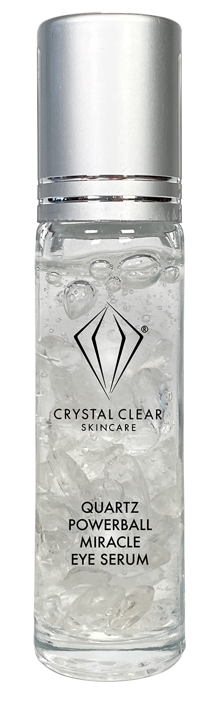 Crystal Clear Quartz Powerball Miracle Eye Serum