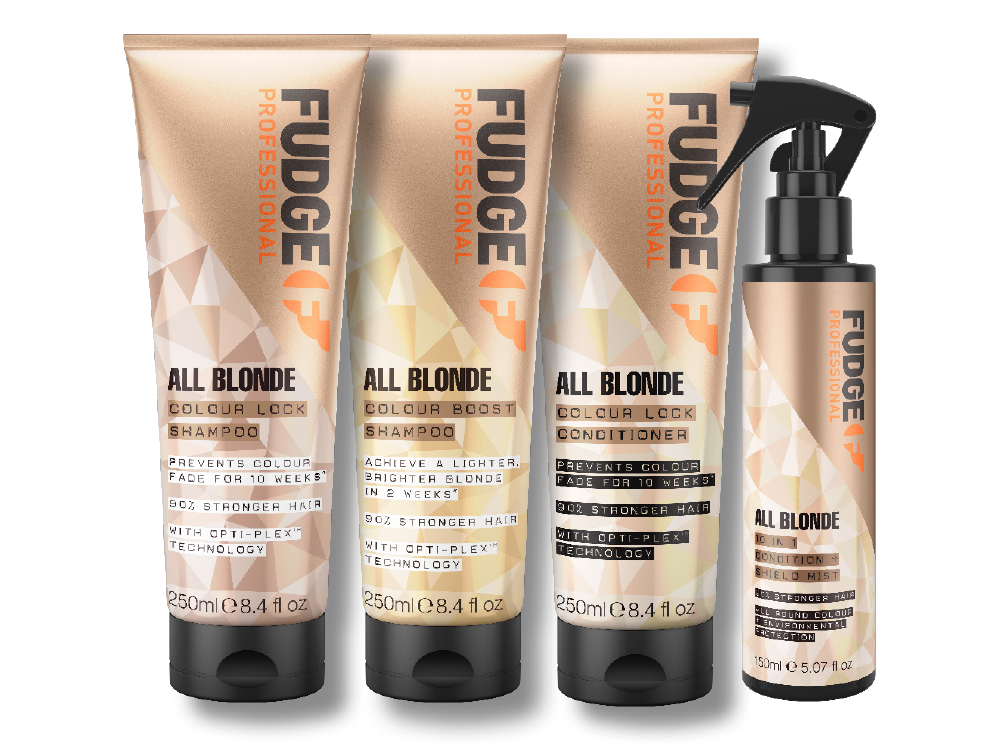 Fudge launches new blonde hair care range