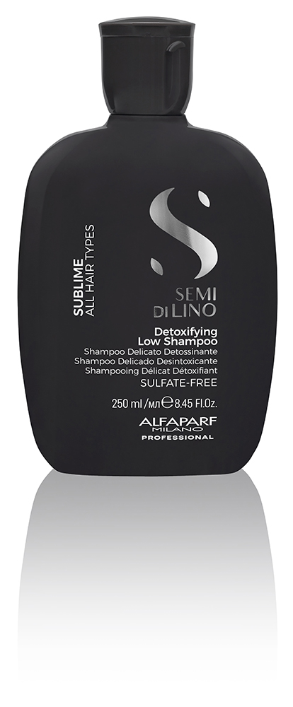 Alfaparf Milano Professional Semi di Lino Sublime Detox Detoxifying Shampoo
