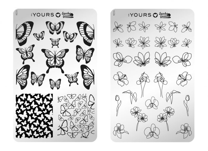 :Yours Summer 2020 nail art plates