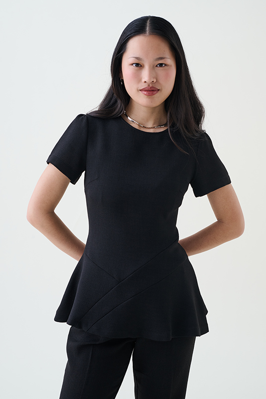 Buttercups Black Meadow Tunic