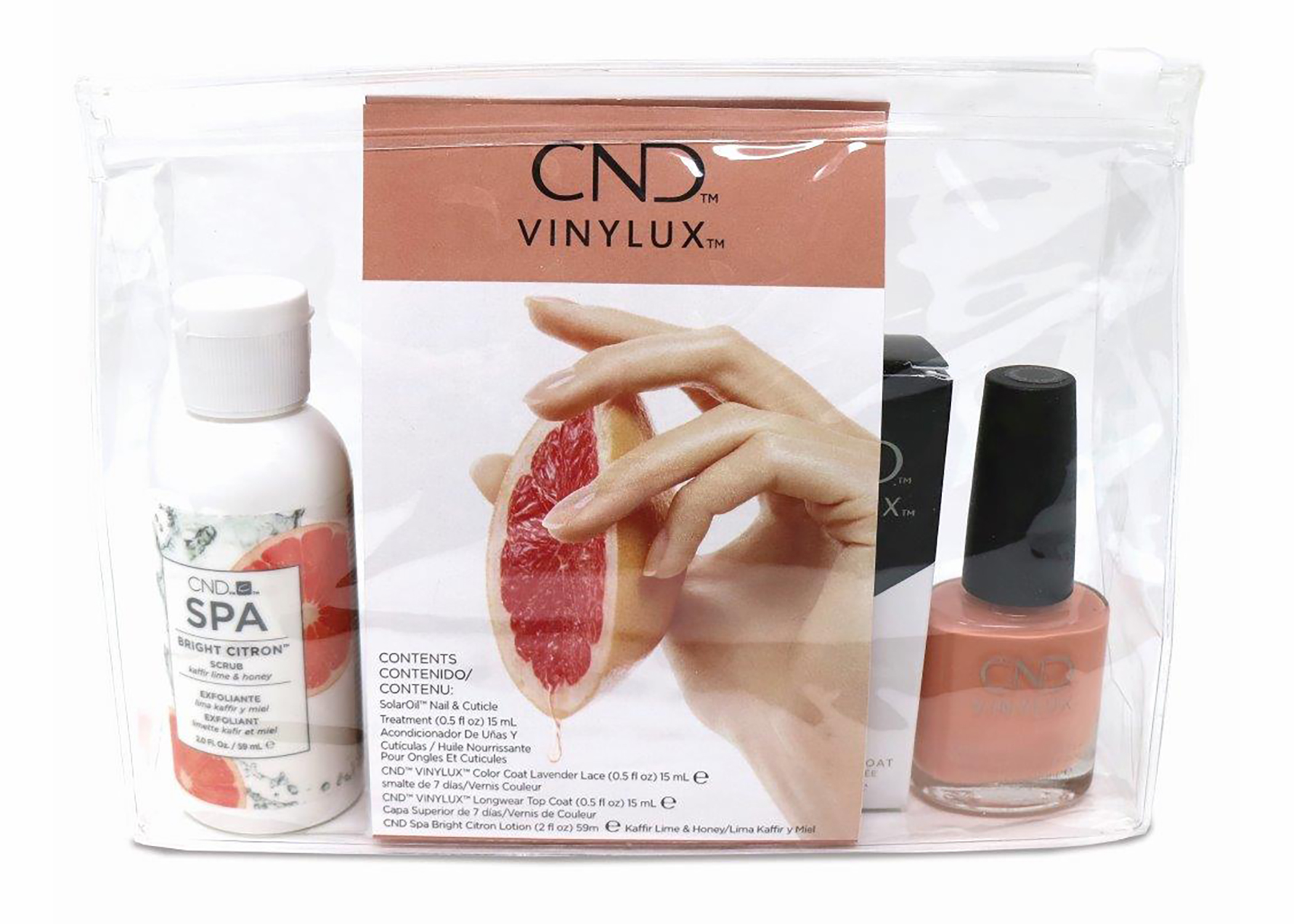 CND Vinylux Summer Travel Kit Bright Citron