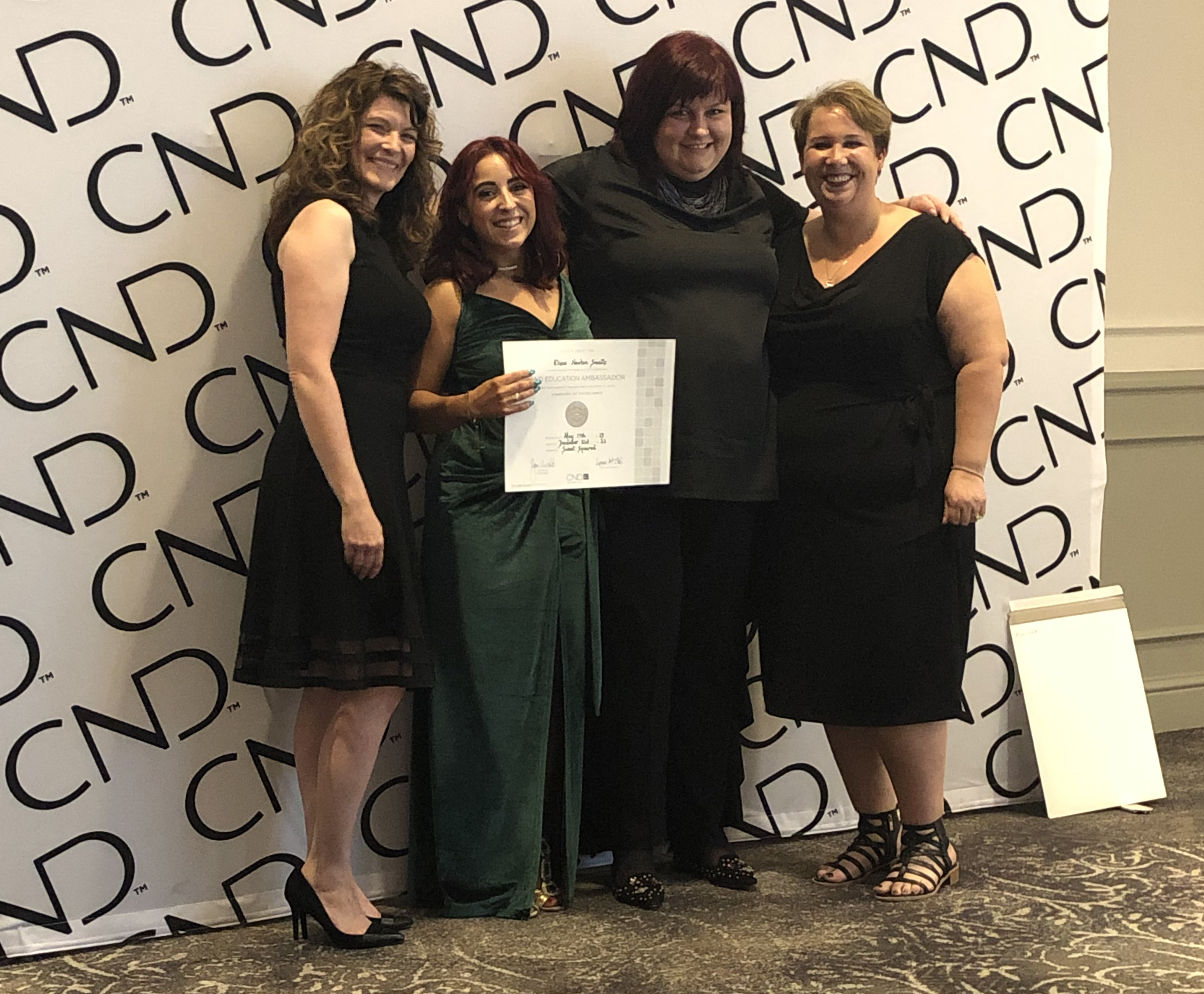 Elissa Newton Smalls CND Education Ambassador Northern Ireland